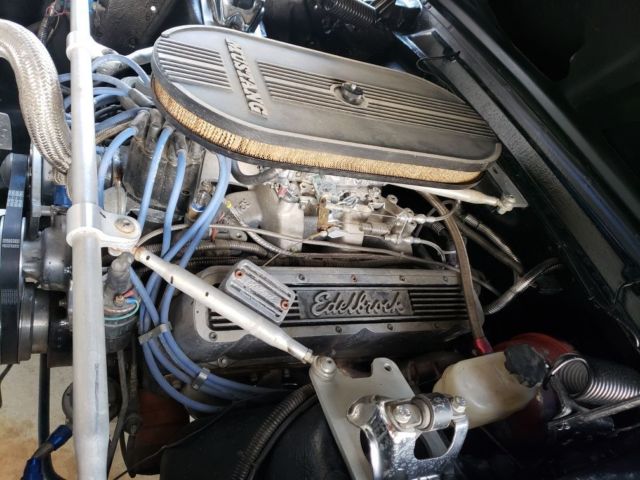 1965 Blue Ford Mustang