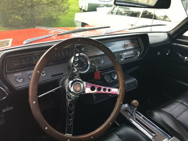 1965 Red Oldsmobile 442 Coupe