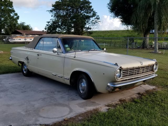 1965 Beige Dodge Dart Convertible