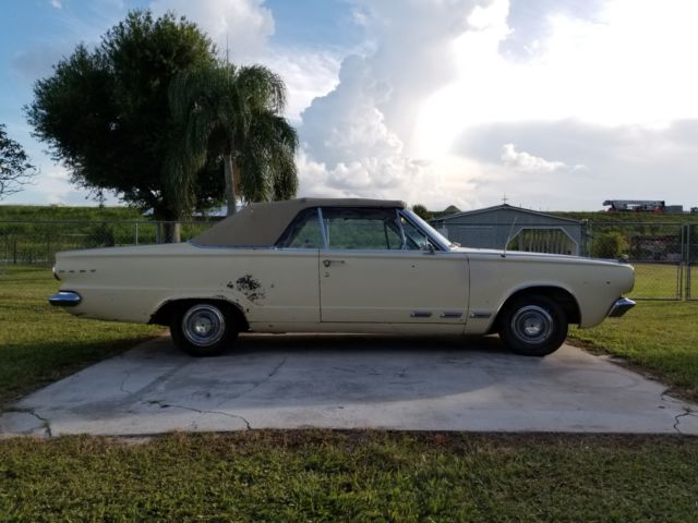 1965 Beige Dodge Dart Convertible