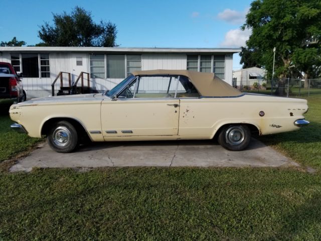 1965 Beige Dodge Dart Convertible