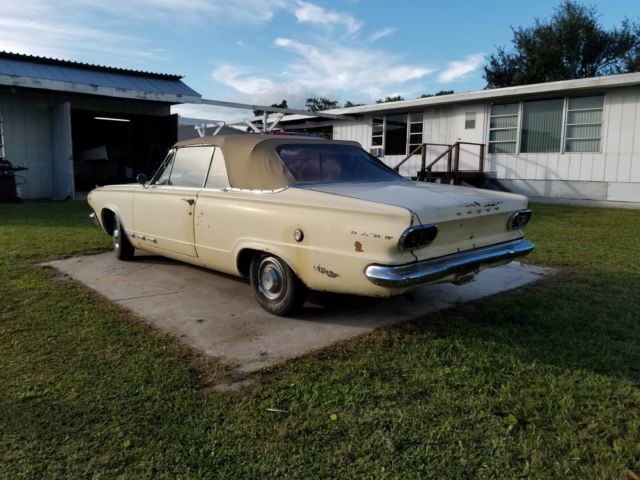 1965 Beige Dodge Dart Convertible