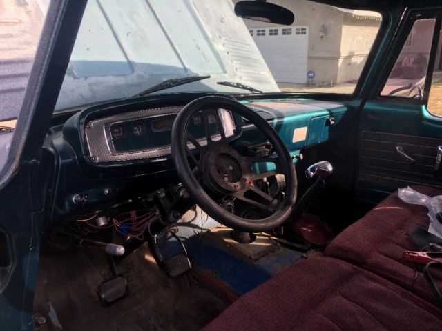 1965 Blue Dodge Power Wagon Standard Cab Pickup