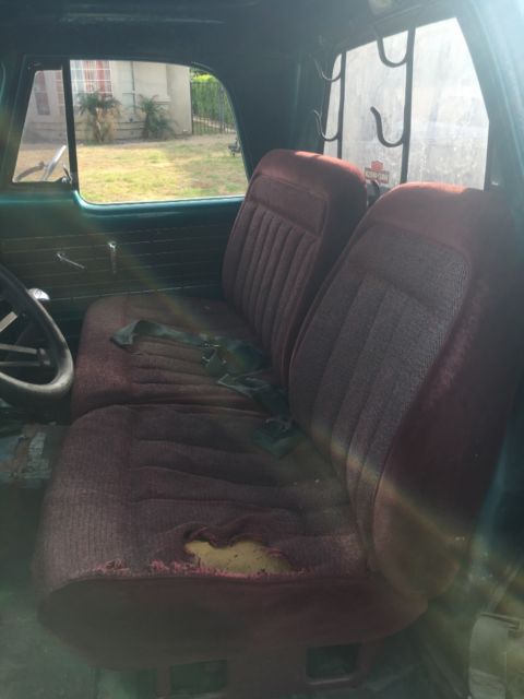 1965 Blue Dodge Power Wagon Standard Cab Pickup