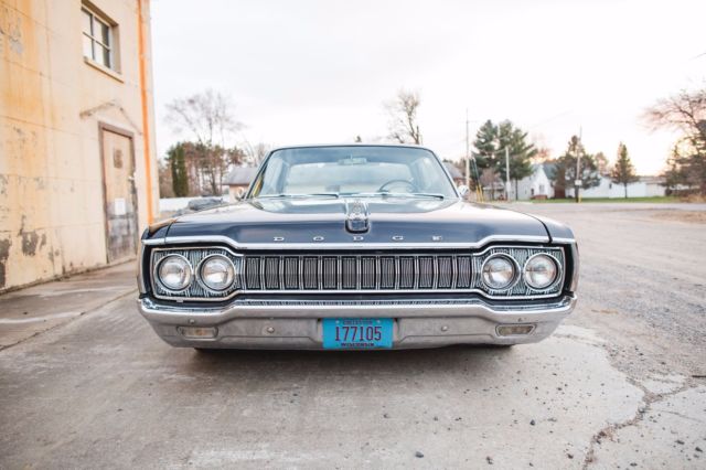 1965 Black Dodge Custom