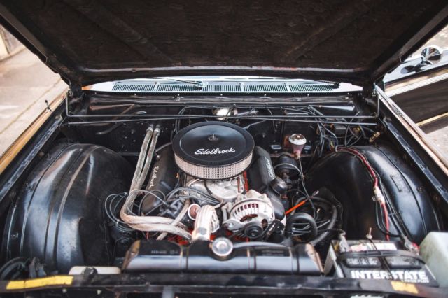 1965 Black Dodge Custom