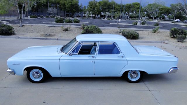1965 Blue Dodge Coronet Sedan