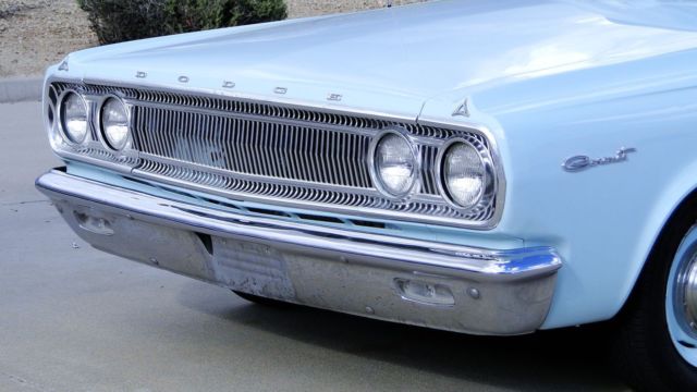 1965 Blue Dodge Coronet Sedan