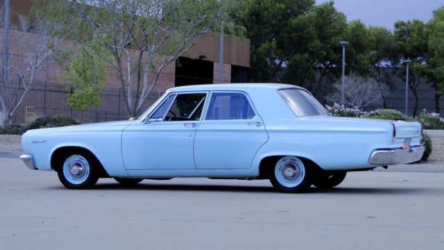 1965 Blue Dodge Coronet Sedan
