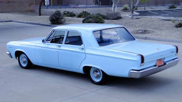 1965 Blue Dodge Coronet Sedan