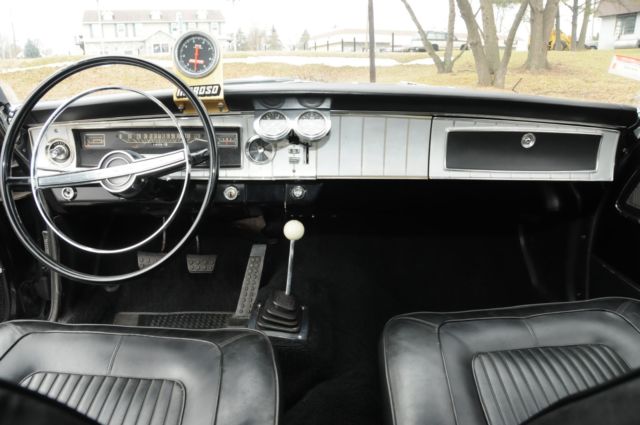 1965 Black Dodge Coronet Coupe