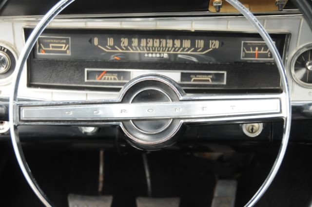 1965 Black Dodge Coronet Coupe