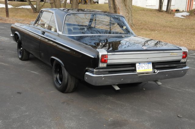 1965 Black Dodge Coronet Coupe