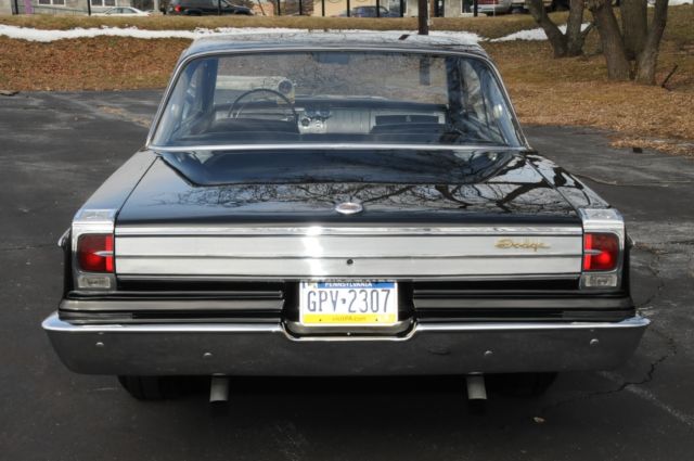 1965 Black Dodge Coronet Coupe