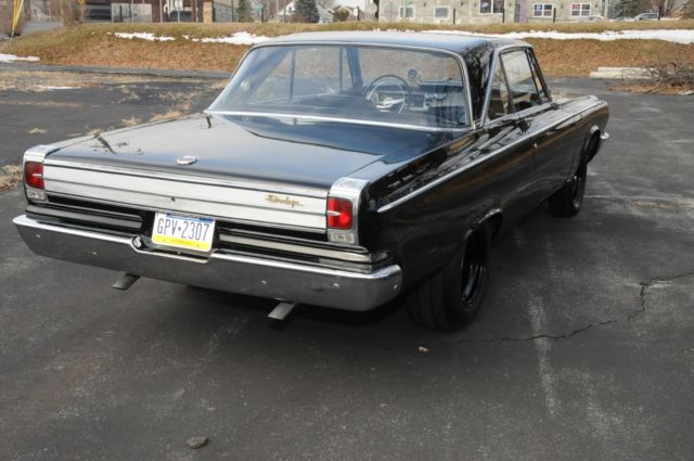 1965 Black Dodge Coronet Coupe