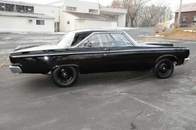 1965 Black Dodge Coronet Coupe