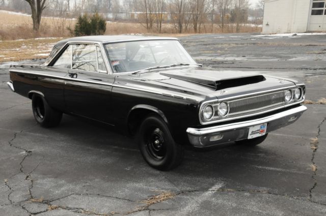 1965 Black Dodge Coronet Coupe