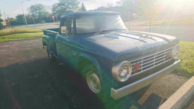 1965 Blue Dodge Other Pickups Step Side