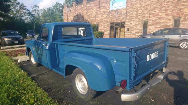 1965 Blue Dodge Other Pickups Step Side