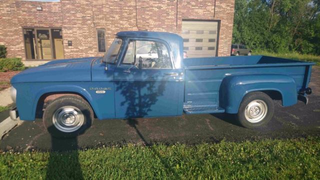 1965 Blue Dodge Other Pickups Step Side