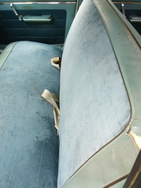 1965 White Dodge Dart Sedan