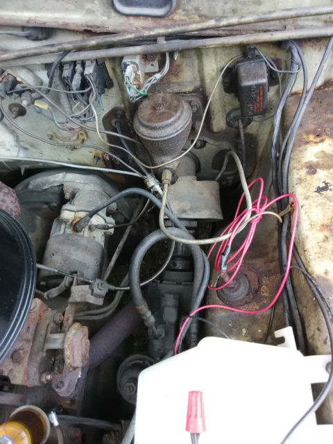 1965 White Dodge Dart Sedan