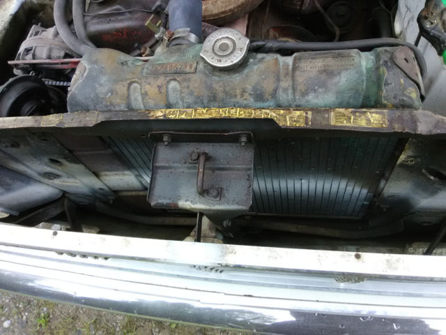 1965 White Dodge Dart Sedan