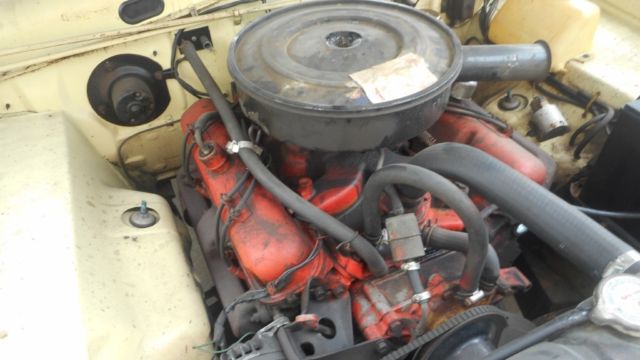 1965 Yellow Dodge Dart --