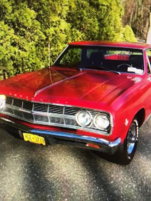 1965 Red Chevrolet El Camino Wagon