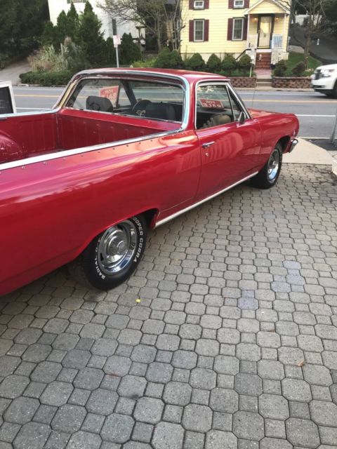 1965 Red Chevrolet El Camino Wagon