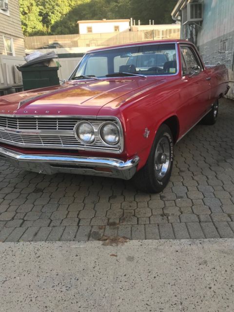 1965 Red Chevrolet El Camino Wagon