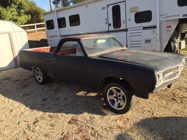 1965 Black Chevrolet El Camino