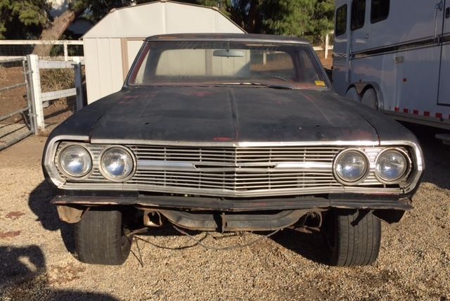 1965 Black Chevrolet El Camino