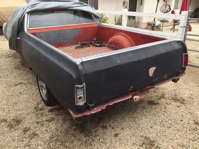 1965 Black Chevrolet El Camino