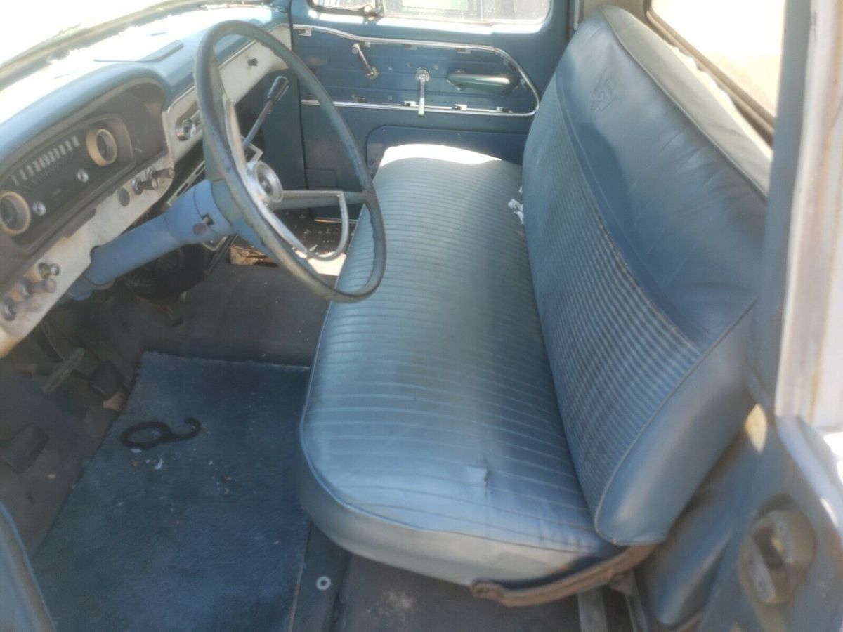 1965 White Ford F-100 long bed