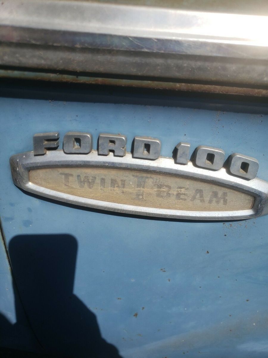 1965 White Ford F-100 long bed