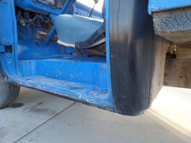 1965 Black Ford F-350 Flat Bed Pickup