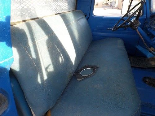 1965 Black Ford F-350 Flat Bed Pickup