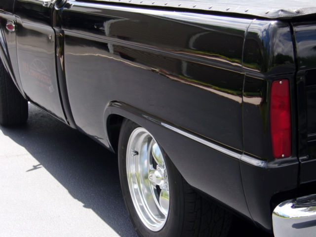 1965 Black Ford F-100 Standard Cab Pickup