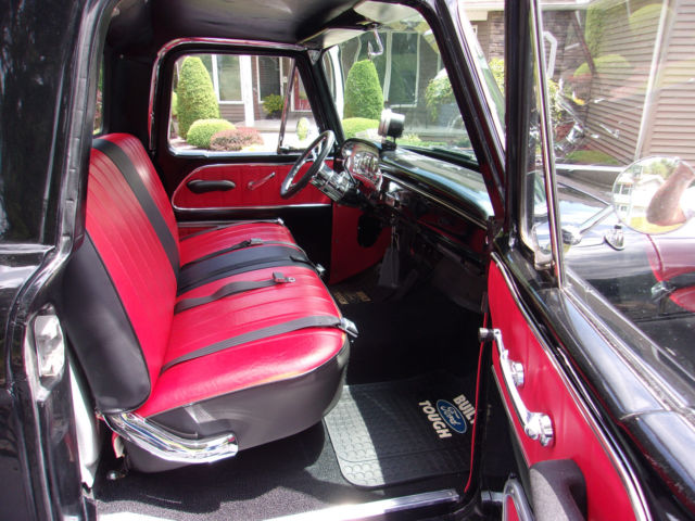 1965 Black Ford F-100 Standard Cab Pickup