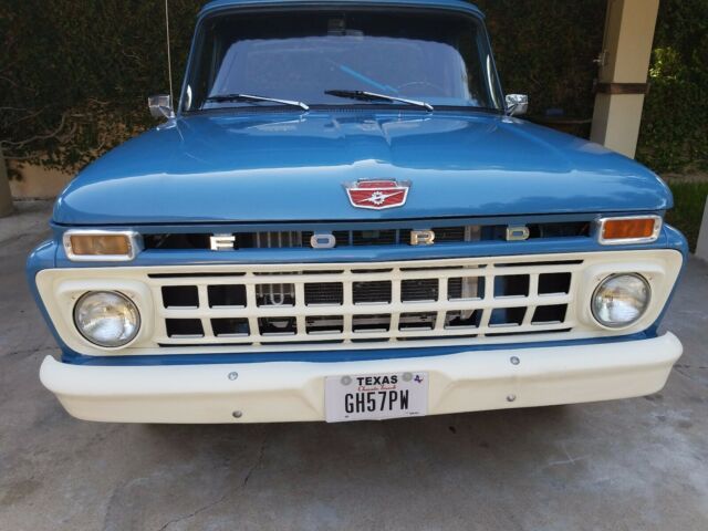 1965 Blue Ford F-100 Standard Cab Pickup