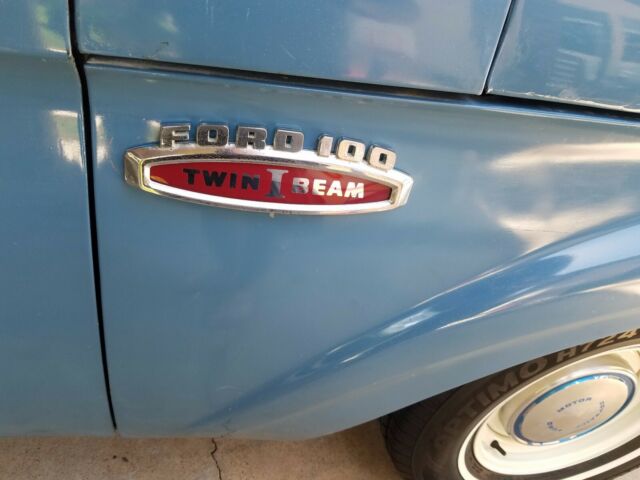 1965 Blue Ford F-100 Standard Cab Pickup