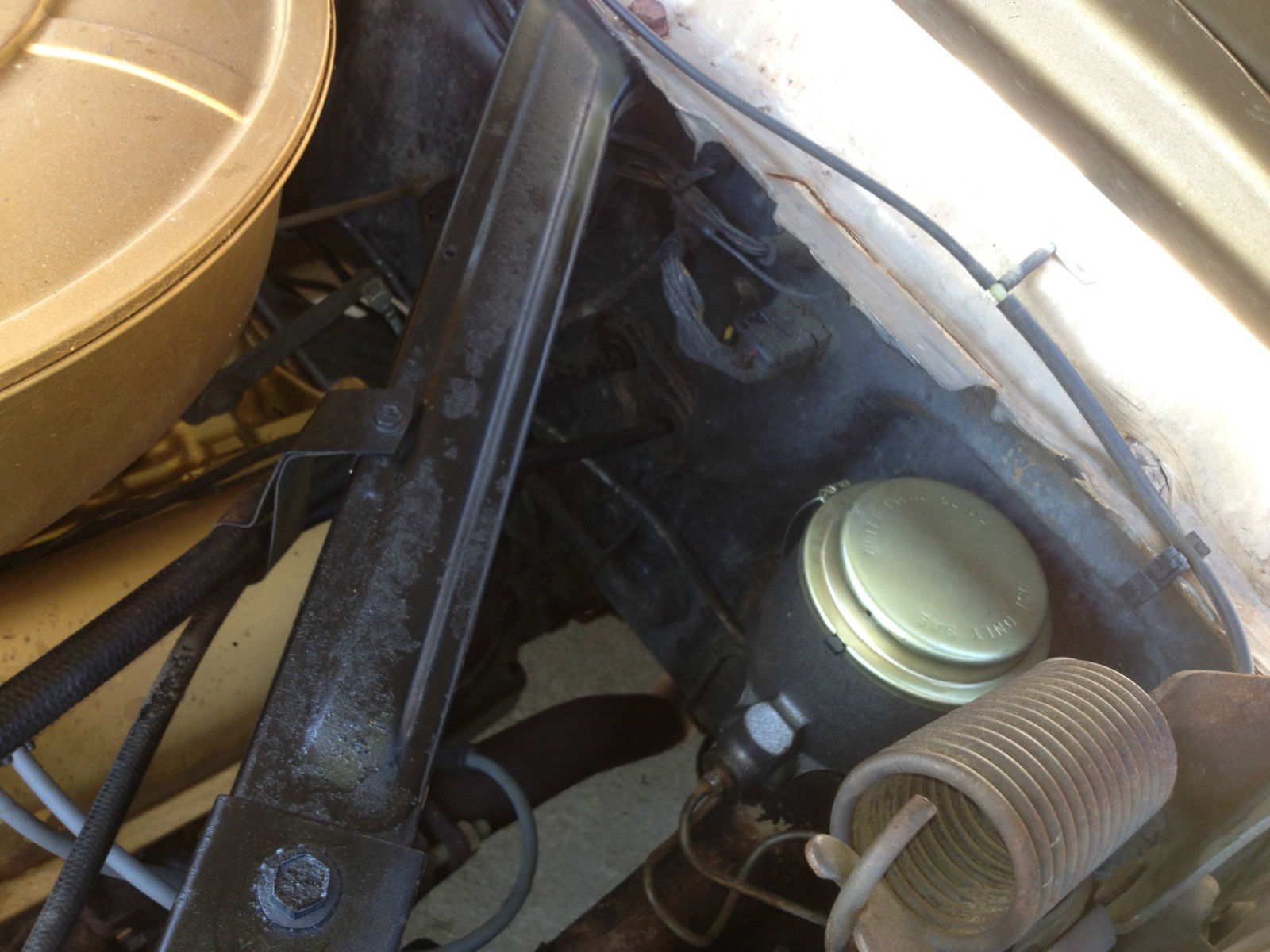 1965 Gold Ford Mustang Coupe