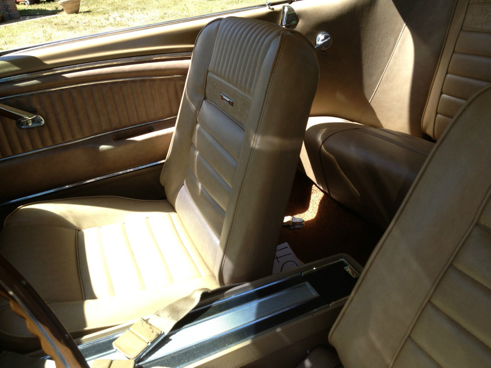 1965 Gold Ford Mustang Coupe