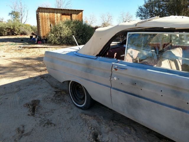 1965 Gray Ford Falcon Convertible