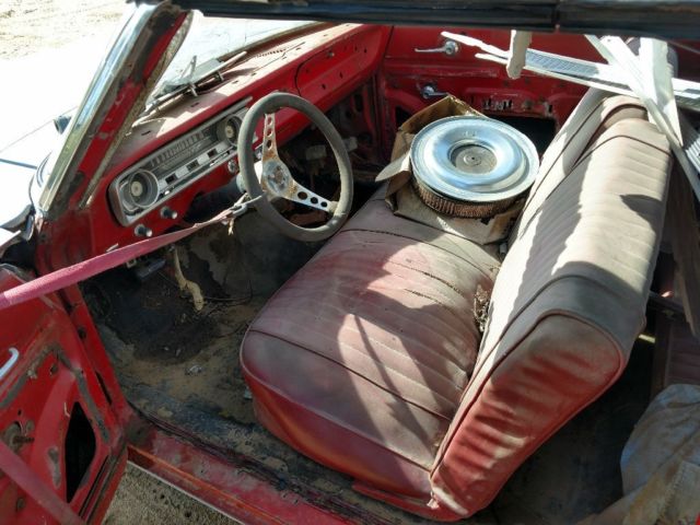 1965 Gray Ford Falcon Convertible