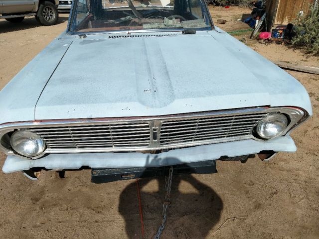 1965 Gray Ford Falcon Convertible