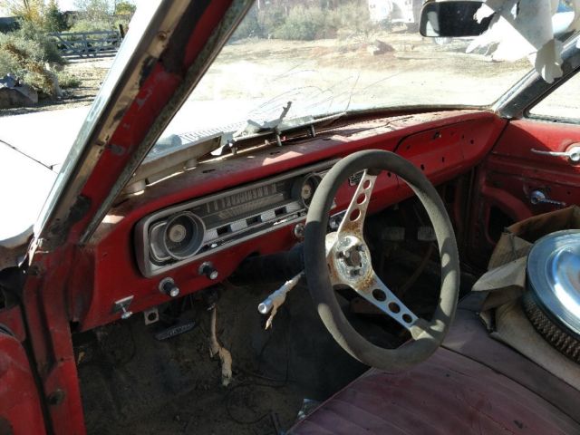 1965 Gray Ford Falcon Convertible