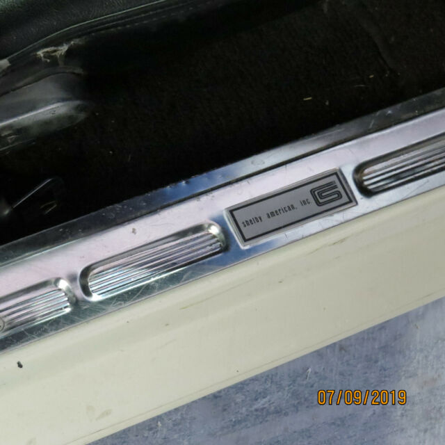 1965 White Ford Mustang Fastback