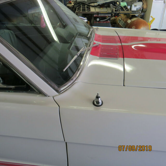 1965 White Ford Mustang Fastback